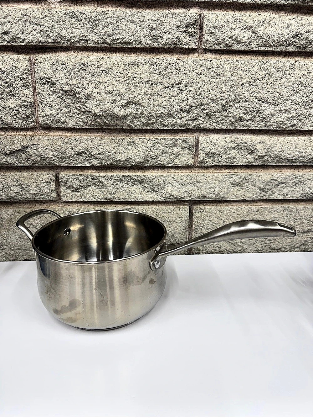 BODEUX 4.0 QT/3.8L saucepan Stainless Steel Saucepan 4 Qt